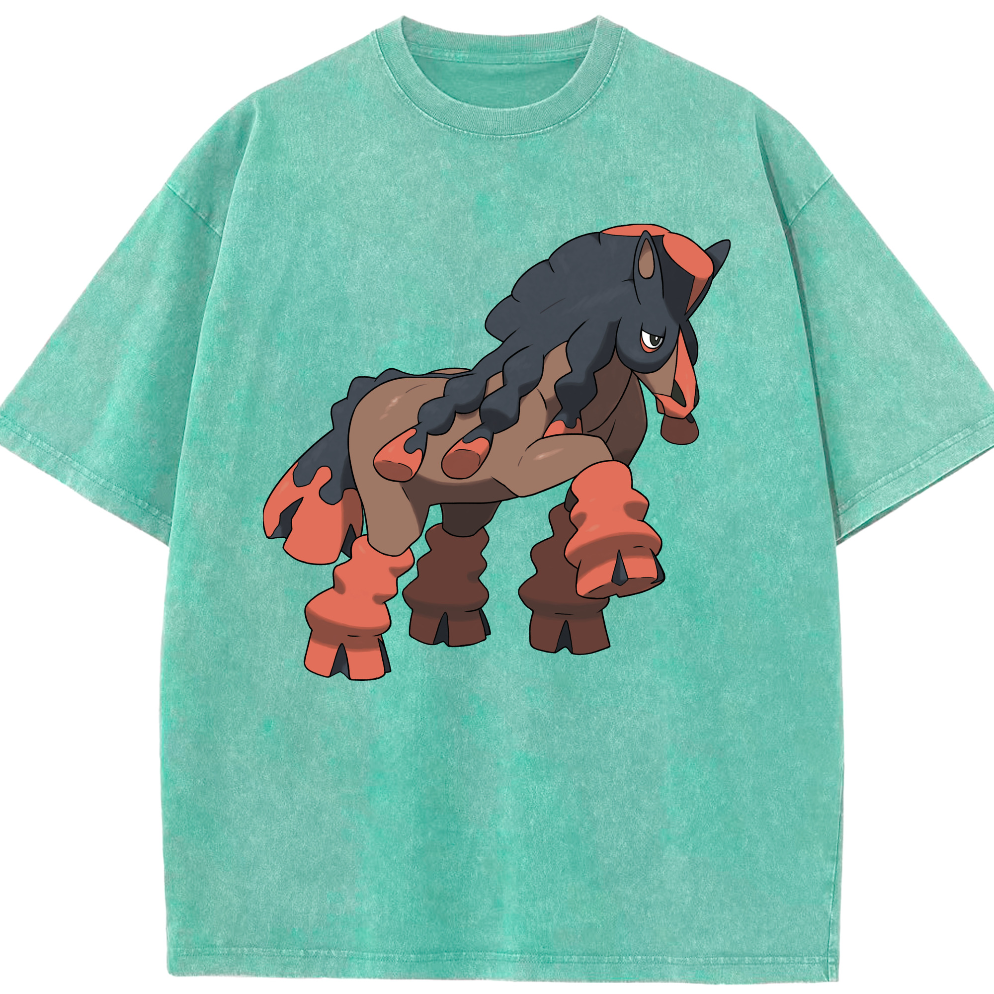 （画像用） ポケットモンスター Pokémon 綿100% ヴィンテージ風 半袖Tシャツ（フロントプリント）